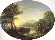 Thomas Cole The Old Mill at Sunset (mk13) oil painting